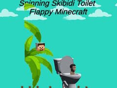 Gioco Spinning Skibidi Toilet Flappy Minecraft