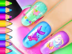 Gioco Coloring Book: Nail Art Salon