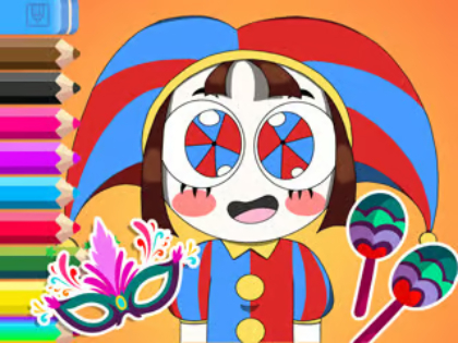 Gioco Libro da colorare: Carnevale 