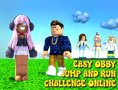 Gioco Easy Obby Jump and Run Challenge online.