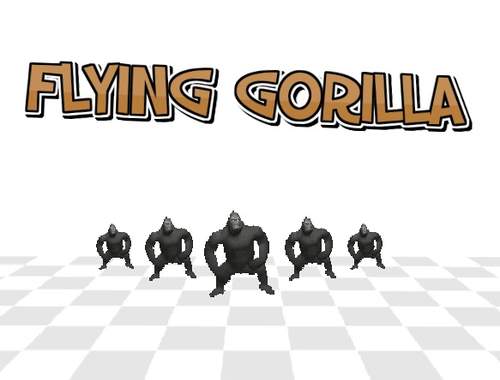 Gioco GORILLA 3D volante .