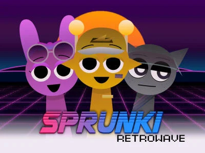 Gioco Sprunki Retrowave.