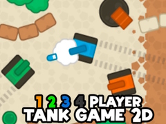 Gioco 1 2 3 4 Player Tank Game 2D