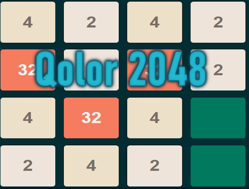 Gioco Qolor 2048.