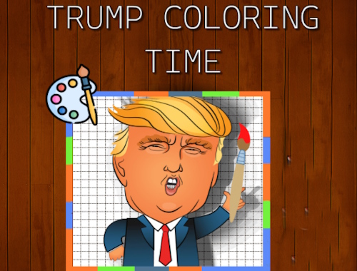 Gioco Trump Coloring Time