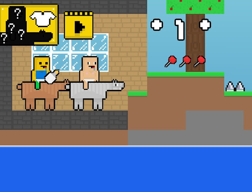 Gioco Baby noob vs baby obby horse.