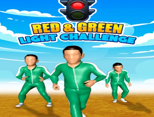 Gioco Sfida a luce rossa e verde .