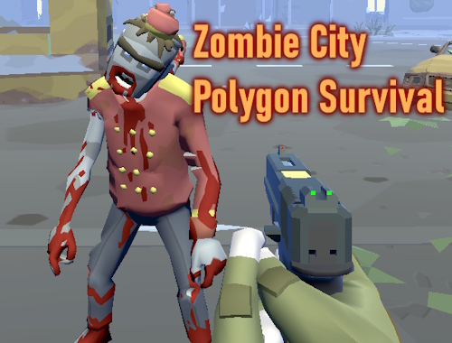 Gioco Sopravvivenza poligonale di Zombie City 