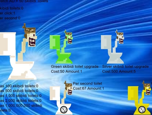 Gioco Un altro clicker del gabinetto Skibidi .