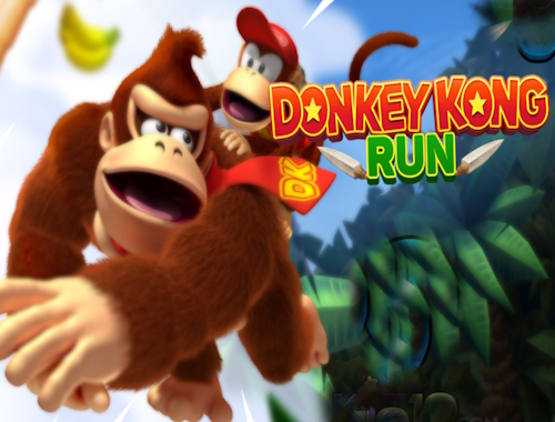 Gioco Donkey Kong Run.