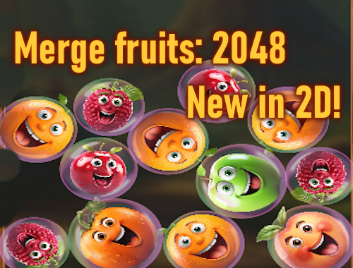 Gioco Unisci i frutti: 2048 Nuovo in 2D! .
