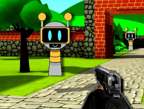 Gioco Sprunki 3D Shooter .
