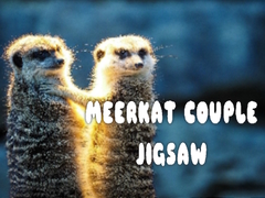 Gioco Meerkat Couple Jigsaw