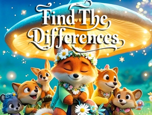 Gioco Trova le differenze: Friendly Fox .
