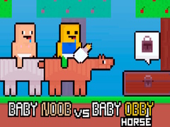 Gioco Baby Noob vs Baby Obby Horse