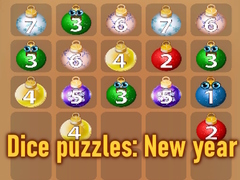 Gioco Dice puzzles: New year