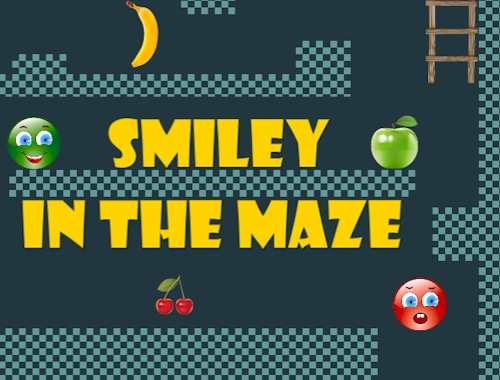 Gioco Smiley nel labirinto .