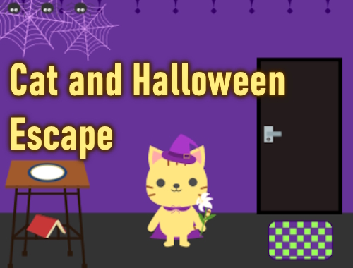 Gioco Cat e Halloween Escape .