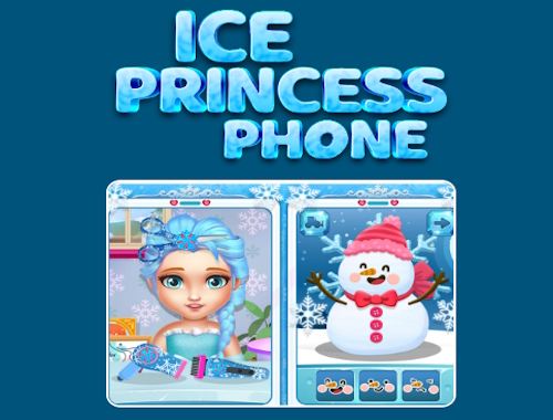 Gioco Telefono principessa di ghiaccio .