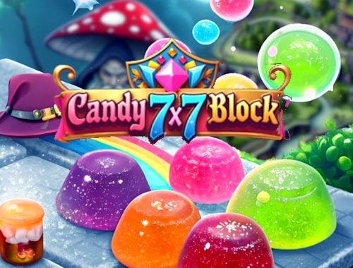 Gioco Blocco Candy 7x7 