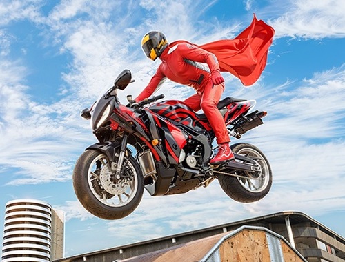 Gioco Real Motorbike Super Hero Hunt 3D .