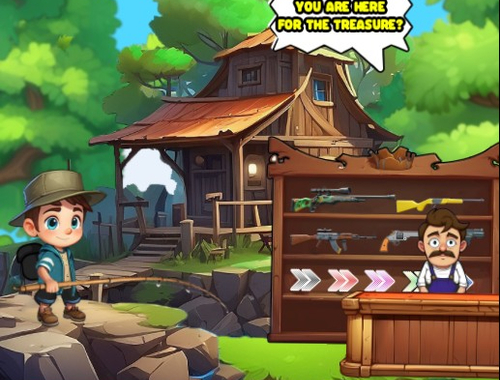 Gioco Ragazzo da pesca .