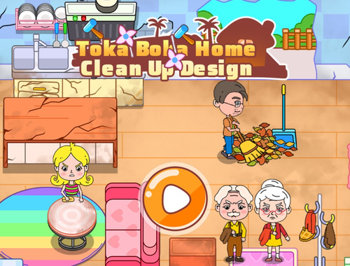 Gioco Toka Boka Design di pulizia casalinga .