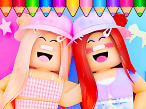 Gioco Libro da colorare: roblox bestie .