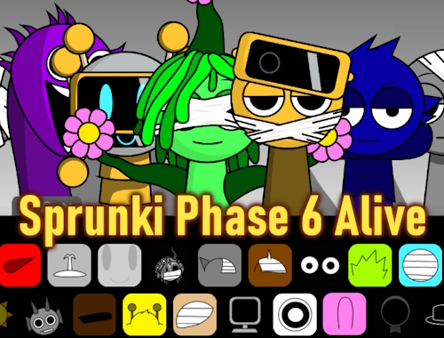 Gioco Sprunki Fase 6 vivo .