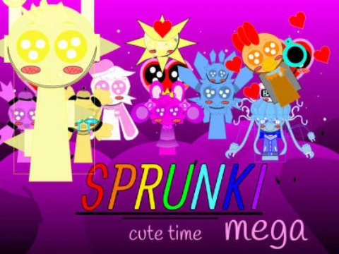 Gioco Sprunki Cute Time Mega !!! .