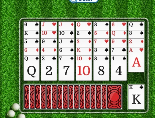 Gioco Solitaire di golf .