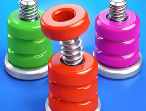 Gioco Ordina da noci e bulloni .