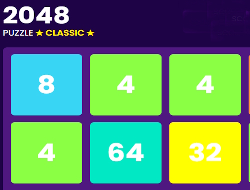 Gioco 2048 Puzzle Classic .
