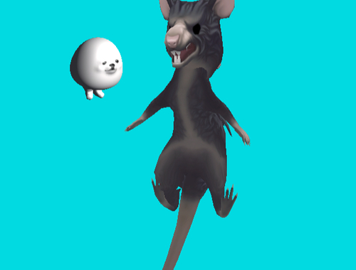 Gioco Flatta eggdog che gira Ratomilton 