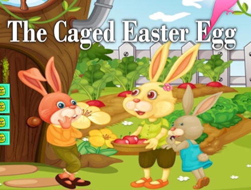 Gioco L'uovo di Pasqua in gabbia .
