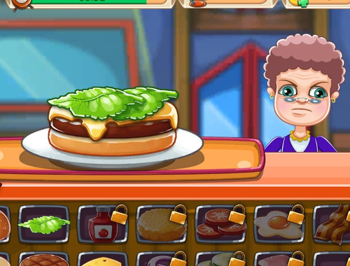 Gioco Hamburger sandwich .
