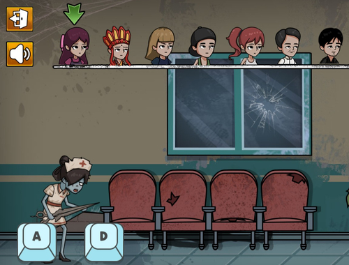 Gioco Horror nascondi e cerca tempo di gioco .