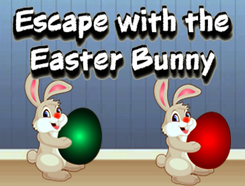 Gioco Escape con il coniglietto di Pasqua .