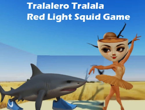 Gioco Tralala Tralala Red Light Squid Game .