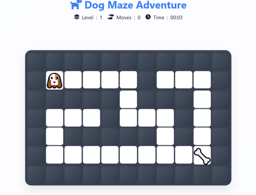Gioco Dog Maze Adventure .