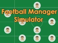 Gioco Football Manager Simulator