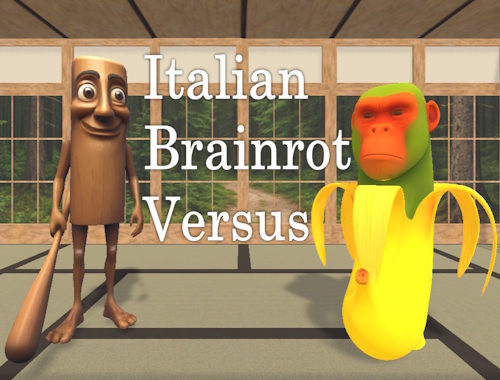 Gioco Brainrot italiano contro .