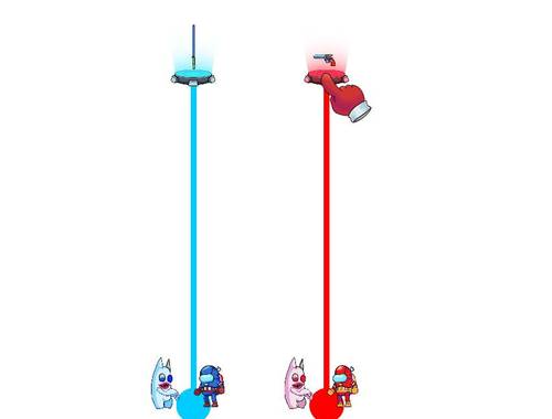 Gioco Monster Rush Draw puzzle .