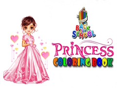 Gioco Back To School Princess Coloring Book
