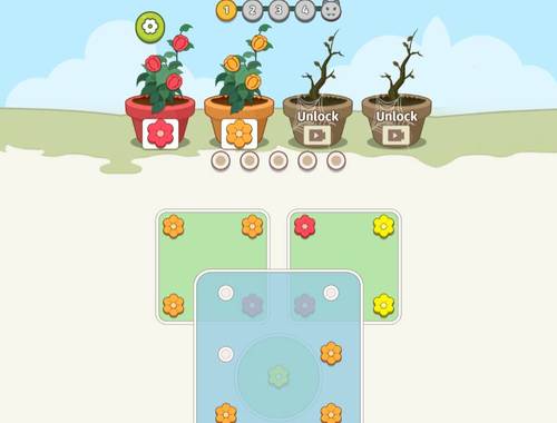 Gioco Collezione di fiori .