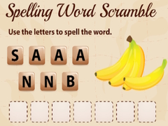 Gioco Spelling Word Scramble