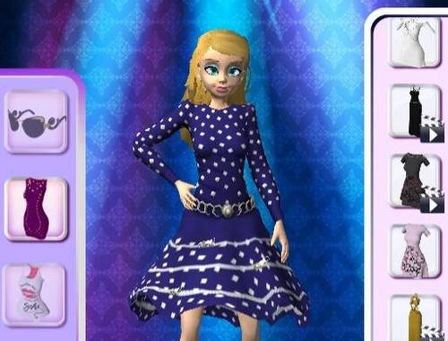 Gioco Model Dress Up Makeover Game .
