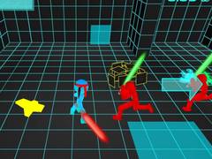 Gioco Stickman Neon Sword Fighting