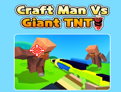 Gioco Craft Man vs Giant TNT .