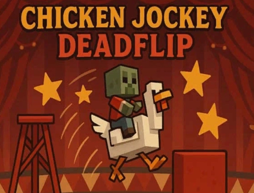 Gioco Flip di jockey di pollo .